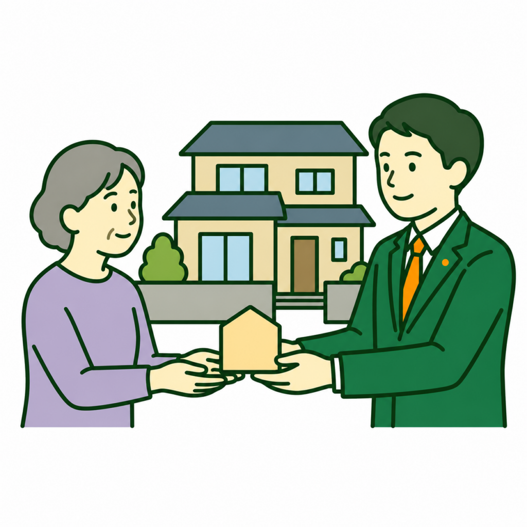 不動産会社が買い取り